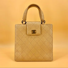 Load image into Gallery viewer, CHANEL VINTAGE leather tote