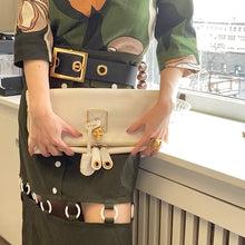 Load image into Gallery viewer, ALEXANDER MCQUEEN leather clutch bag