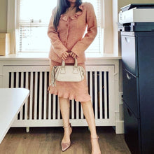 Load image into Gallery viewer, Chanel vintage flower skirt suit