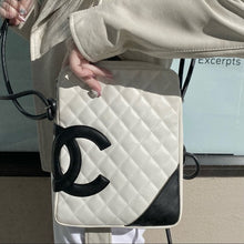 Load image into Gallery viewer, CHANEL combon crossbody leather bag