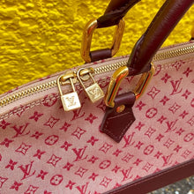 Load image into Gallery viewer, LOUIS VUITTON Vintage red Alma Long Handbag