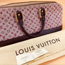 Load image into Gallery viewer, LOUIS VUITTON Vintage red Alma Long Handbag