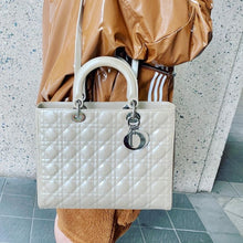 Load image into Gallery viewer, Lady Dior patent leather bag
