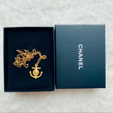 Load image into Gallery viewer, CHANEL anchor pendant necklace