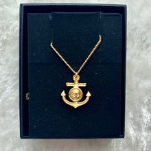 Load image into Gallery viewer, CHANEL anchor pendant necklace