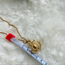 Load image into Gallery viewer, CHANEL anchor pendant necklace