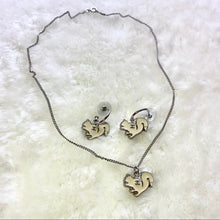 Load image into Gallery viewer, CHANEL earrings & necklace set