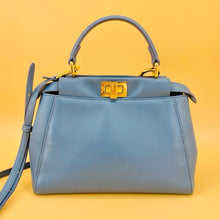 Load image into Gallery viewer, Fendi peekaboo small size leather bag