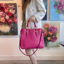Load image into Gallery viewer, MIU MIU pink leather two-way tote