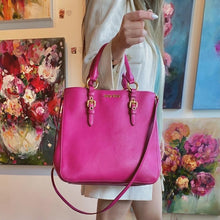 Load image into Gallery viewer, MIU MIU pink leather two-way tote