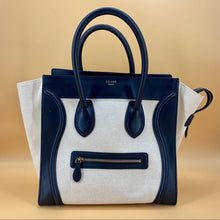 Load image into Gallery viewer, CELINE luggage cloth Handbag