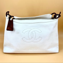 Load image into Gallery viewer, CHANEL Big logo leather shoulder bag
