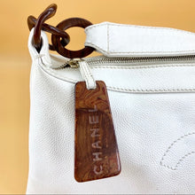 Load image into Gallery viewer, CHANEL Big logo leather shoulder bag