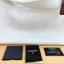 Load image into Gallery viewer, CHANEL Big logo leather shoulder bag