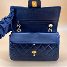 Load image into Gallery viewer, Chanel 24K Gold Classic Flap medium size