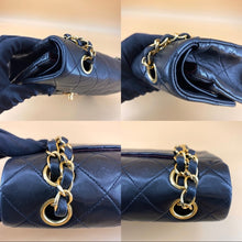 Load image into Gallery viewer, Chanel 24K Gold Classic Flap medium size