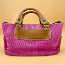 Load image into Gallery viewer, CELINE pink logo tote TWS