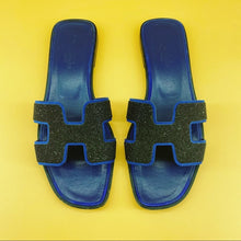 Load image into Gallery viewer, HERMES glitter Oran SANDAL