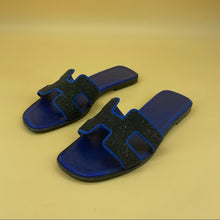 Load image into Gallery viewer, HERMES glitter Oran SANDAL
