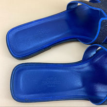 Load image into Gallery viewer, HERMES glitter Oran SANDAL