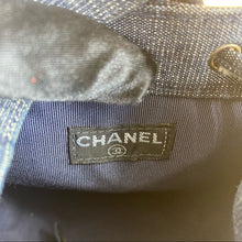 Load image into Gallery viewer, CHANEL Denim Sequin Mini Bucket Bag