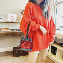 Load image into Gallery viewer, CHANEL Denim Sequin Mini Bucket Bag