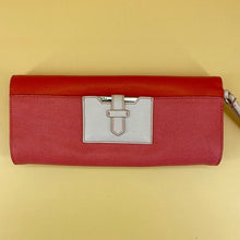 Load image into Gallery viewer, FENDI Grained Leather Clutch Bag