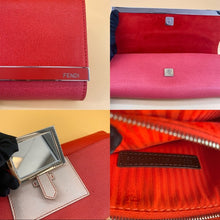 Load image into Gallery viewer, FENDI Grained Leather Clutch Bag