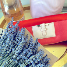 Load image into Gallery viewer, FENDI Grained Leather Clutch Bag