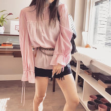 Load image into Gallery viewer, Maje pink blouse TWS