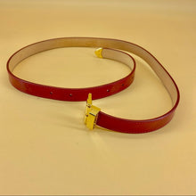 Load image into Gallery viewer, LOUIS VUITTON red belt