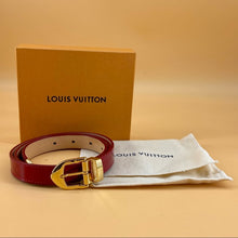 Load image into Gallery viewer, LOUIS VUITTON red belt