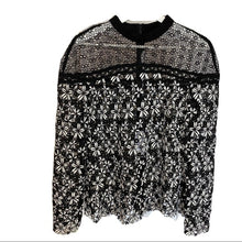 Load image into Gallery viewer, SELF-PORTRAIT lace blouse