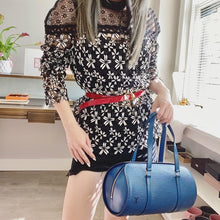 Load image into Gallery viewer, Louis Vuitton Papillon Soufflot Epi Shoulder Bag