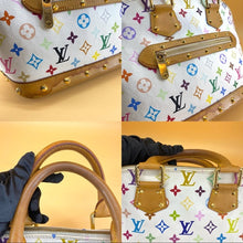 Load image into Gallery viewer, LOUIS VUITTON white multicolour Alma PM handbag
