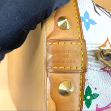 Load image into Gallery viewer, LOUIS VUITTON white multicolour Alma PM handbag