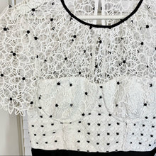 Load image into Gallery viewer, SELF-PORTRAIT White lace dress