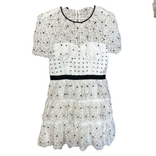 Load image into Gallery viewer, SELF-PORTRAIT White lace dress