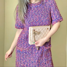 Load image into Gallery viewer, CHANEL classic lavender dress