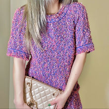 Load image into Gallery viewer, CHANEL classic lavender dress