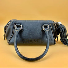 Load image into Gallery viewer, CHANEL HANDBAG & SHOULDER BAG BLACK CAVIAR SKIN TWS