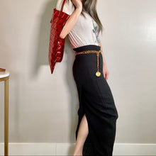 Load image into Gallery viewer, RICK OWENS Lin long skirt