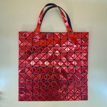 Load image into Gallery viewer, BAO BAO ISSEY MIYAKE red tote