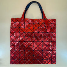 Load image into Gallery viewer, BAO BAO ISSEY MIYAKE red tote