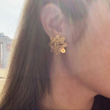 Load image into Gallery viewer, CHANEL VINTAGE snowflake earrings