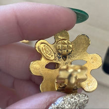 Load image into Gallery viewer, CHANEL VINTAGE snowflake earrings