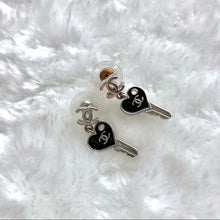 Load image into Gallery viewer, CHANEL key earrings