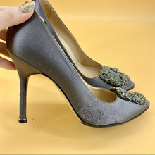 Load image into Gallery viewer, MANOLO BLAHNIK crystal high heels