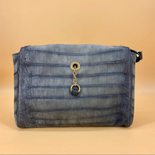 Load image into Gallery viewer, YVES SAINT LAURENT Crocodile Skin Leather Shoulder Bag