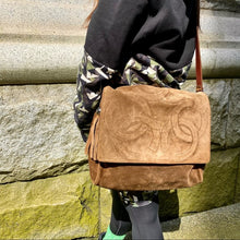 Load image into Gallery viewer, CHANEL TRIPLE CC MESSENGER SUEDE crossbody bag